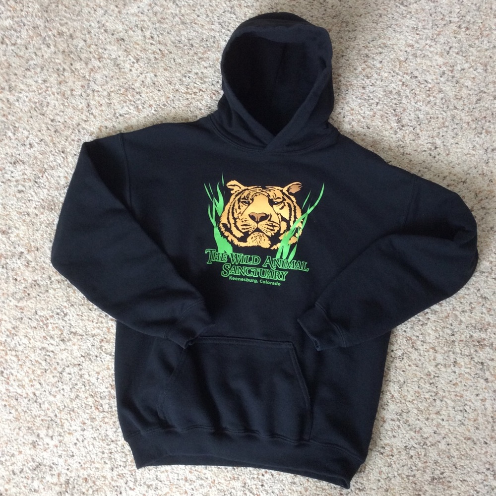 Tiger Sanctuary Youth Hoodie Unisex Size L